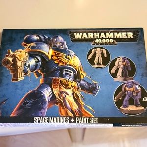 Warhammer 40k Space Marine Paint Set